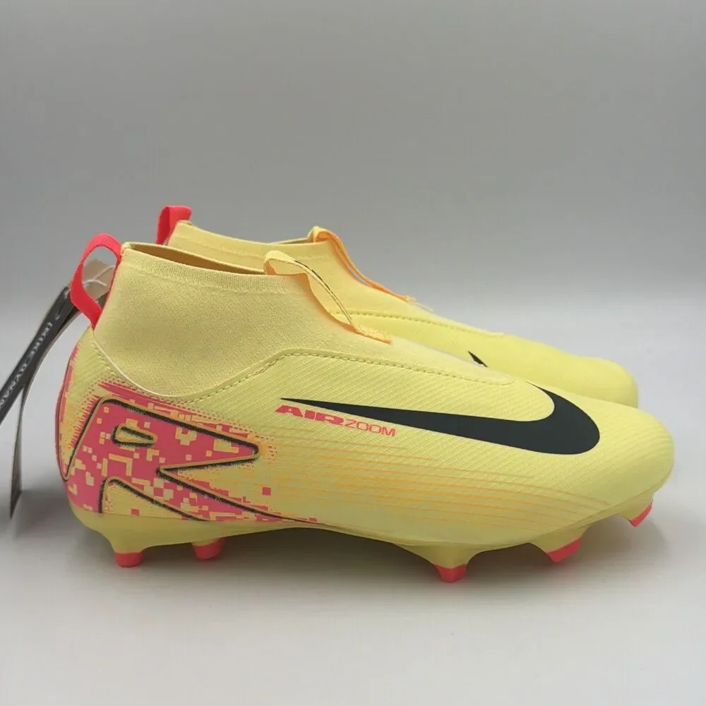 Youth Size 1.5Y Nike Jr Zoom Superfly 10 Academy Soccer Cleats FG/KM HF3417-800